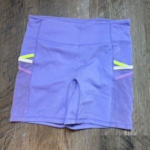 Fabletics Motion365 High-Waisted Leggings – Lavender Purple with Mesh Pockets